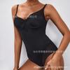 Macacão Modelador Feminino Europeu e Americano Personalizável Macacão Apertado com Abertura no Gancho Roupa Íntima Modeladora Sexy Peça Única