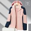 Chaqueta de exterior para mujer con logotipo estampado, nueva chaqueta de primavera y otoño a prueba de viento, impermeable, para montañismo, informal, con capucha para hombres