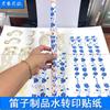 Transferencias para Grabadora, Flauta de Plástico, Impresión por Transferencia de Agua, Calcomanía de Baja Temperatura, Serigrafía, Estampado en Caliente, Etiqueta de Agua, Venta Directa desde Fábrica de Dongguan, Impermeable