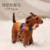 Pingente de Boneca Pônei 3D Fofo em Feltro de Lã Estilo Ins com Tira para Pendurar, Decoração de Bolsa, Acessório para Chaveiro