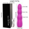 Novo Produto Quente Vibrador Liba Expansão Anal Masturbação Anal Massajador Produtos para Adultos Femininos Fabricante Atacado