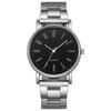 Relojes de comercio exterior para hombre, fabricantes directos, relojes de pulsera de acero de moda, relojes de cuarzo para hombre, relojes para hombre al por mayor