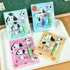 Conjunto de Mini Cadernos Desenho Animado Caneta Multicolorível Clicável Sanrio Hello Kitty Caderno Portátil Prêmio Lembrança