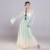 Traje de Dança Clássica Feminino Elegante Fada Cor Gradiente Que Muda de Cor Rima Borboleta Sombra Roupas Primavera Canção Traje de Treino Dança Chinesa Traje de Performance