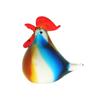 Glacê colorido de cristal animal varanda armário de vinho sala de estar decoração de mesa ornamentos desenho animado galinha pássaro decoração uma geração de cabelo