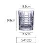 Conjunto de Copos de Vidro Transparente para Casa Estilo Europeu Copo de Uísque Copo para Vinho Estrangeiro Copo de Diamante Copo de Cerveja Taça de Vinho Tinto Conjunto de Taças