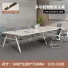 Mesa de conferência, mesa longa, mesa simples moderna pequena para recepção, escritório, reunião, treinamento, mesa grande para sala de conferências com cadeiras, mesa longa