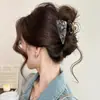 Pinza para el Cabello Triángulo de Acetato para Mujer, Pinza de Tiburón Brillante de Diamantes de Lujo Ligero para Recogido Parcial, Pasador de Cabello de Gama Alta, Nuevo Accesorio para el Cabello 2026