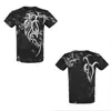 Camiseta de Manga Corta con Estampado 3D Estilo Étnico Retro Europeo y Americano 2025 Nueva Primavera y Verano para Hombre Cuello Redondo Ojo de Horus