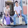 Maleta de Viaje Mango Pájaro Apertura Frontal Compartimento Profundo Asa Ancha Unisex Equipaje de Mano Cerradura de Contraseña Recargable Maleta de Ruedas de 20 pulgadas