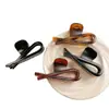 Nuevo Pinza de Garra de Alto Gama Estilo Francés Retro Nicho para Mujer, Pasador Elegante Grande para la Parte Posterior de la Cabeza, Accesorio Simple para el Cabello