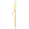 Cuchillo para mantequilla de acero inoxidable transfronterizo, Cuchillo para mantequilla de mango largo estilo coreano, Cuchillo para mantequilla estilo occidental, Cuchillo decorador para mermelada y queso, Raspador de crema