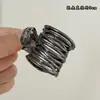 Pinza de Tiburón Simple Verano Alto Sentido de Gama Nicho Sentido de Diseño Temperamento Cruzado Cabello Trasero Pasador Metal