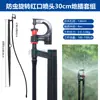 Sistema de Irrigação Automática Agrícola Gramado Faixa Verde Irrigação Inserção no Solo Tipo 30cm Conjunto de Aspersor Rotativo Atomizador Micro Aspersor