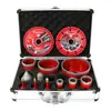 Broca de Diamante Soldada M14 para Agujeros Broca para Granito Mármol Expansor de Agujeros para Piedra Caja de Aluminio Set Piedra de Cuarzo