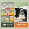 Bolsas densas de doble sellado de grado alimenticio para el hogar para porcionar y conservar verduras y frutas, bolsas de conservación desechables estilo chaleco específicas para la cocina