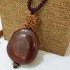 Nova Corrente de Suéter Longa Ajustável Estilo Chinês Original Artístico Natural Feijão da Paz Pingente Pingente Estilo Étnico Retrô Feminino