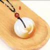Pingente de Jade Dourado de Seda de Xinjiang, Jade Branco, Jade Colorido, Pingente de Charme da Paz para Atrações Turísticas