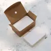 Cartões pequenos em branco DIY cor lisa papel kraft frete grátis cartões com palavras papel para cartões mini cartões postais papel para cartões portátil