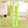 Meias-calças de dança para crianças, primavera, outono e verão, meias brancas finas, veludo de alta elasticidade, elo especial