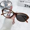 Nuevo Armazón de Gafas Ojo de Gato de Moda para Mujer Retro Antiluz Azul para Estudiantes Cyber Celebre Estilo Sencillo Modernas Gafas Planas