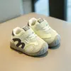 Zapatos para niños pequeños para niños y niñas, zapatos para niños de 1 a 3 años, zapatos de malla suaves antideslizantes para bebés, transpirables, nuevo modelo de otoño