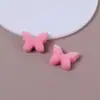 Minimalista Versátil Colorido Felpa Mariposa Accesorio para el Cabello Diadema Pendiente Parche DIY Accesorios para Joyería Venta al por Mayor
