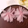 Flor de Chifón Cosida a Mano, Suave y Etérea, Estilo Coreano, DIY, Elegante Pinza para el Cabello, Diadema, Accesorio para el Cabello, Accesorios para Ropa de Falda