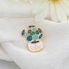 Transfronterizo Caliente AliExpress Caliente Dibujos Animados Creativo Divertido Broche Planta Cactus Combinación Maceta Goteo de Aceite Broche