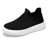 Zapatillas deportivas informales sin cordones para niño, de tejido volador, de moda, para niños medianos y grandes, sin cordones, zapatos de moda.