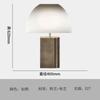Luminária de Mesa Criativa de Luxo Leve, Estilo Minimalista Nórdico de Designer, Decoração Suave para Casas Modelo, Sala de Estar, Quarto, Luminária Decorativa de Cabeceira para Uso Doméstico