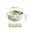 OMK plato pequeño de pasta fresca creativo estilo pastoral plato hondo plato de fruta bandeja personalizada de cerámica juego de té de flores venta al por mayor