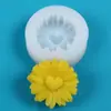 Molde de Silicona de Girasol, Adorno de Velas Aromáticas de Margarita, Horneado de Pasteles Mousse, Molde para Jabón Artesanal