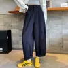 Calça Cropped Moda Coreana Nova Primavera/Verão Versátil Emagrecedora Calça Tesoura Calça Casual de Algodão Feminina para Mulheres Baixas