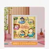 Marco de Fotos Adorno de Papel Want Original Autorizado de Dibujos Animados Crayon Shin-Chan 3D Pop-Up DIY para Niños y Estudiantes