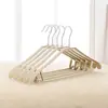 Perchas de Plástico Gruesas Antideslizantes de Hombro Ancho para el Hogar, que no Dejan Marca, para Trajes y Atuendos de Adulto
