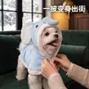 Ropa para Mascotas para Otoño e Invierno, Ropa para Perros con Forro de Felpa, Capas con Forma de Animal, Ropa de Halloween para Cachorros