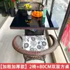 Balcón Mesa Pequeña y Silla Silla de Ratán Combinación de Tres Piezas Mesa y Silla de Té de Ocio Silla de Ratán para Patio Ratán para Exterior Mesa y Silla para Exterior
