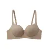 2322 Reunião Original Pêssego Lingerie Sutiã Feminino Anti-Queda Coleta Seios Laterais Levanta Sutiã Sem Fio Respirável