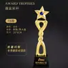 Troféu de Cristal em Resina Feito Sob Medida para Competições de Dança, Prêmios Infantis, Funcionários Destaques, Equipes de Empresa, Competições de Canto e Dança