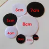 2-8cm Gaxeta de Não Tecido Disco de Não Tecido Base para Joias Tecido para Gaxeta Peça de Tecido Material para Artesanato DIY Acessórios