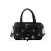 2026 Bolsos de Moda de Lunares para Principios de Otoño Bolso de Hombro Cruzado Versátil Bolso de Gran Capacidad Casual para el Trabajo
