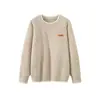 Suéter falso de duas peças masculino para inverno, caimento solto, plus size, para pessoas altas e corpulentas, estilo casual moderno, jaqueta de tricô grossa