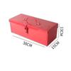 Caja de Herramientas de Hierro Engrosado de 14 pulgadas Caja de Almacenamiento de Herramientas para Coche y Hogar Caja de Almacenamiento de Herramientas
