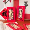 2026 Novo Estilo Estilo Chinês Texto de Caligrafia Criativo Alto Valor Celebração do Festival da Primavera Envelopes Vermelhos