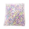 Bolas de Espuma de Colores DIY Hechas a Mano Decoración de Bola de Cristal Navideña Set de Fotografía Partículas de Slime Bola de Espuma