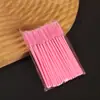 Peine para Pestañas de Color Sólido Pincel de Maquillaje Portátil Cepillo para Cejas Extensiones de Pestañas Cepillo Pequeño para Pestañas Venta al por Mayor Transfronteriza