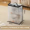 Bolsa de armazenamento de sapatos de malha suspensa para guarda-roupa doméstico, bolsa de sapatos à prova de poeira, bolsa de mão portátil para viagem para armazenamento de sapatos esportivos
