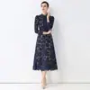 Tiro Real 8593 # Vestido Francés de Lujo Ligero para Celebridades con Cuello Redondo, Falda Delgada de Encaje Hueco Estilo Hija Hermosa