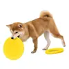 Juguete de Pelota para Mascotas EVA Perro Frisbee Flotante Entrenamiento Anillo de Tracción para Perro Bola para Mascotas Resistente a Mordeduras Molar Bola con Cuerda